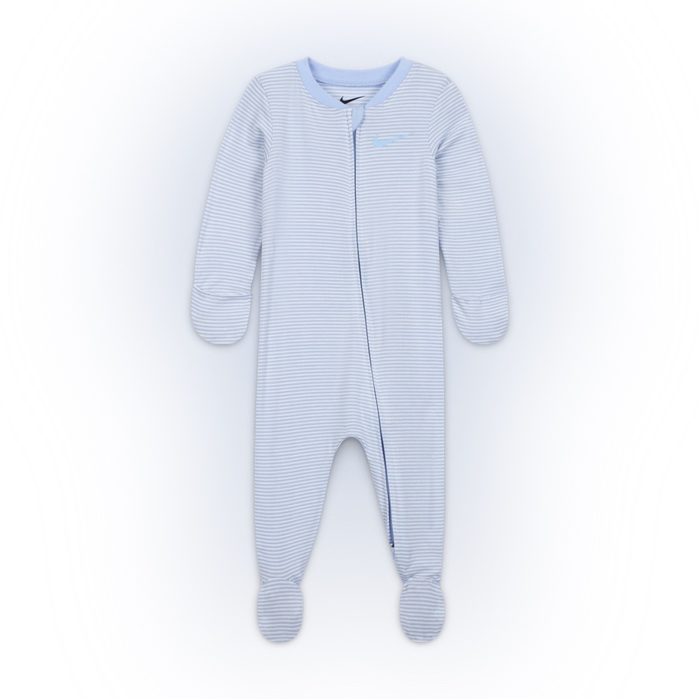 Nike | Baby (0-9M) Striped Footed Coverall